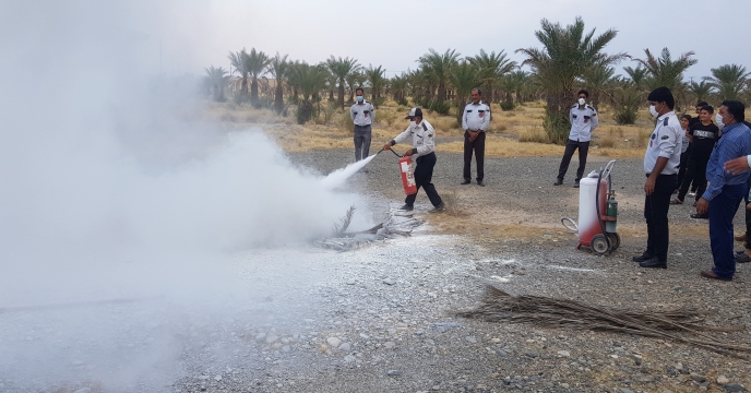 گارگاه آموزشی اطفاء حریق